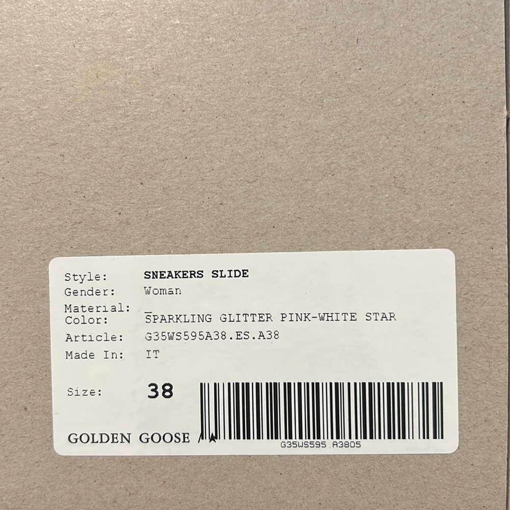 BNIB Golden Goose glitter all over slides - Picture 5 of 9